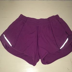 Dark pink lululemon shorts size 2